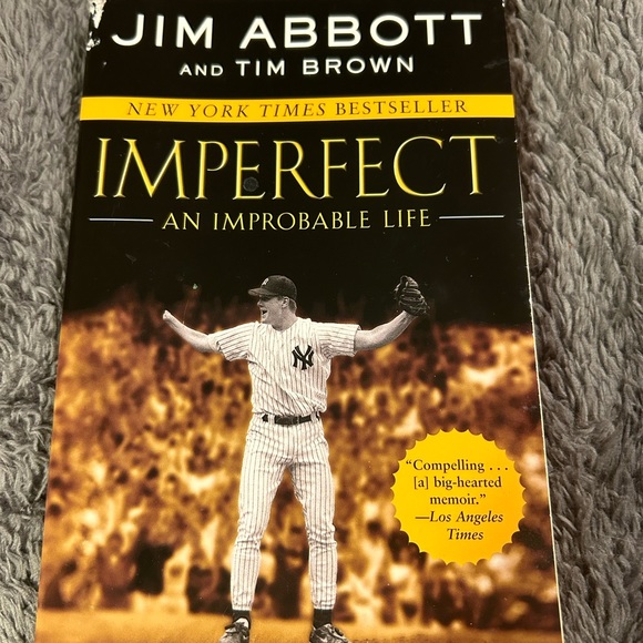 Jim Abbott - Imperfect - Soft Cover - Picture 1 of 3